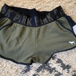PINK - Shorts- Large - Green